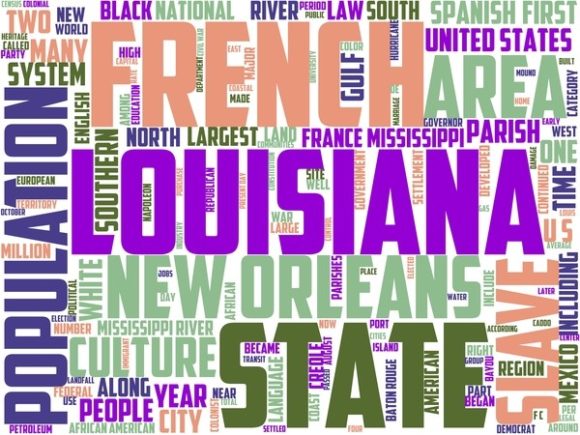 Discover the Art of Louisiana Wordart Tie Dye