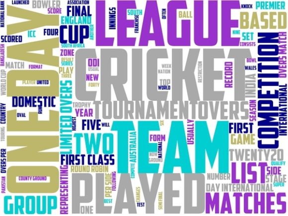Discover the Beauty of Limited Overs Cricket Wordart Skinny Tum