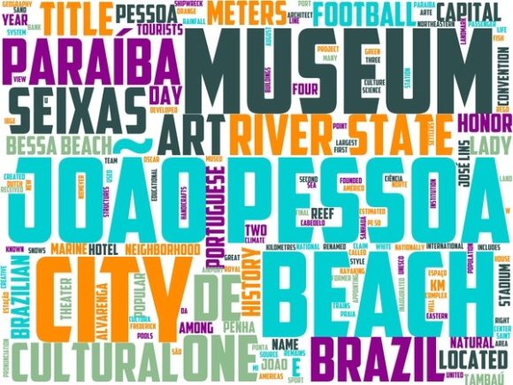 Joao Pessoa Wordart Print: A Versatile Design Asset for Creative Projects