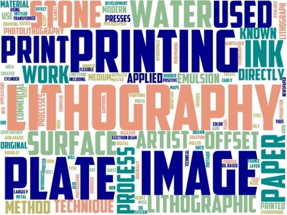 Lithographer Wordart Print: Transforming Text into Art for Every Project
