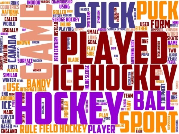 The Hockey Wordart Banner: A Versatile Design Tool for Creative Projects